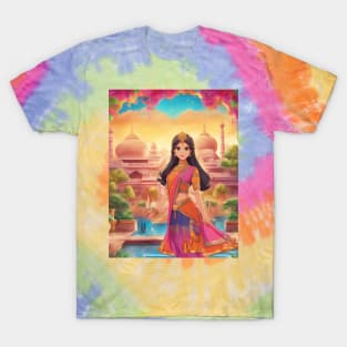 Indian lady themed T-Shirt